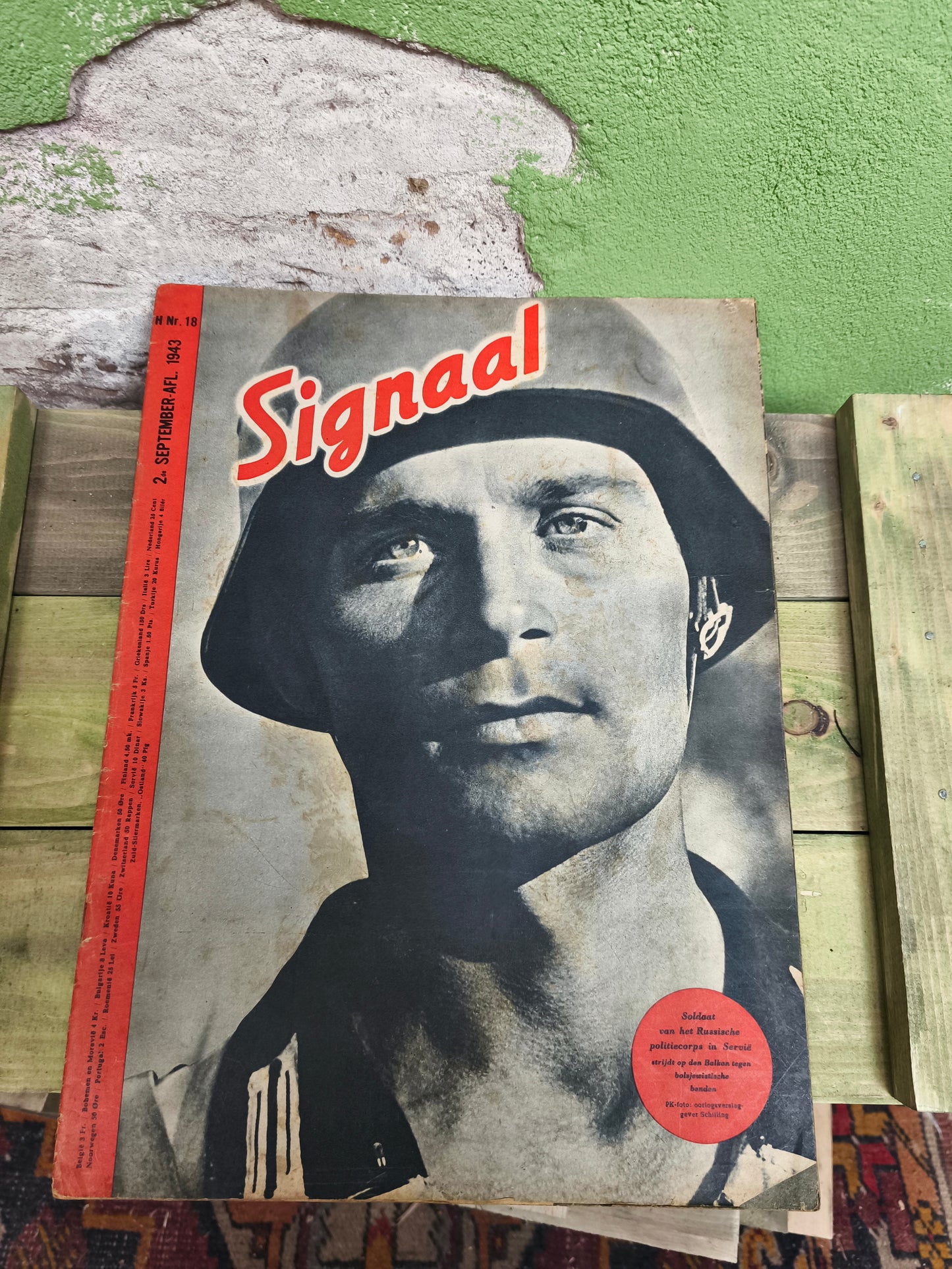 WW2 Wehrmacht Propaganda Magazine "Signal" (French, Dutch, Belgian)