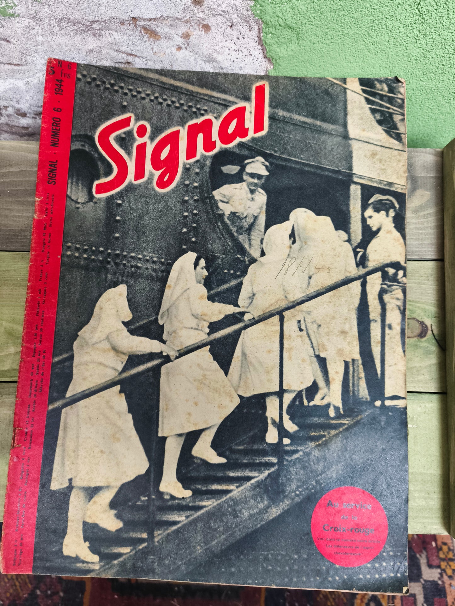 WW2 Wehrmacht Propaganda Magazine "Signal" (French, Dutch, Belgian)