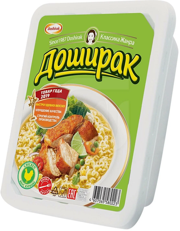 Russian Доширак / Doshirak Instant Noodles