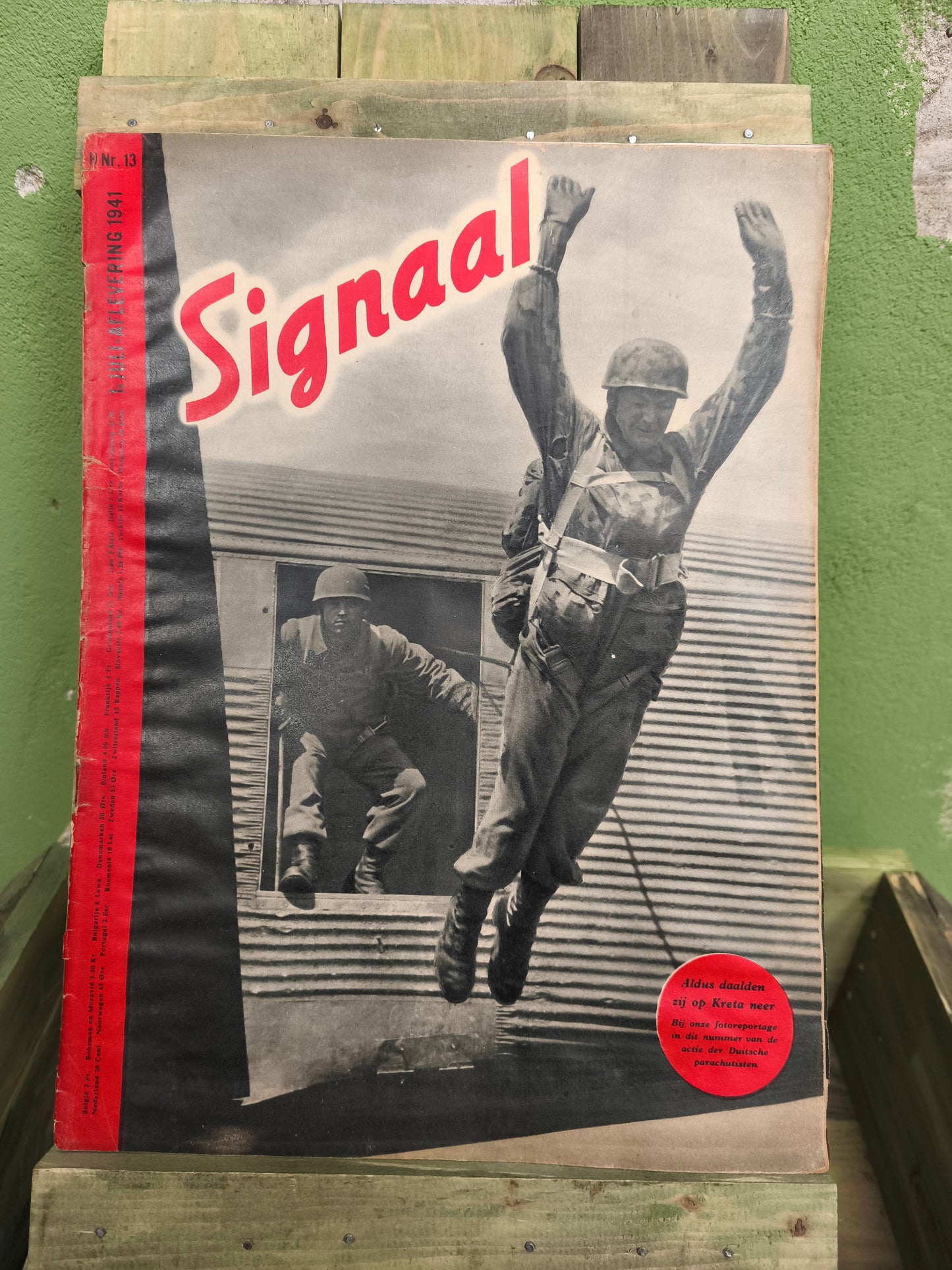 WW2 Wehrmacht Propaganda Magazine "Signal" (French, Dutch, Belgian)