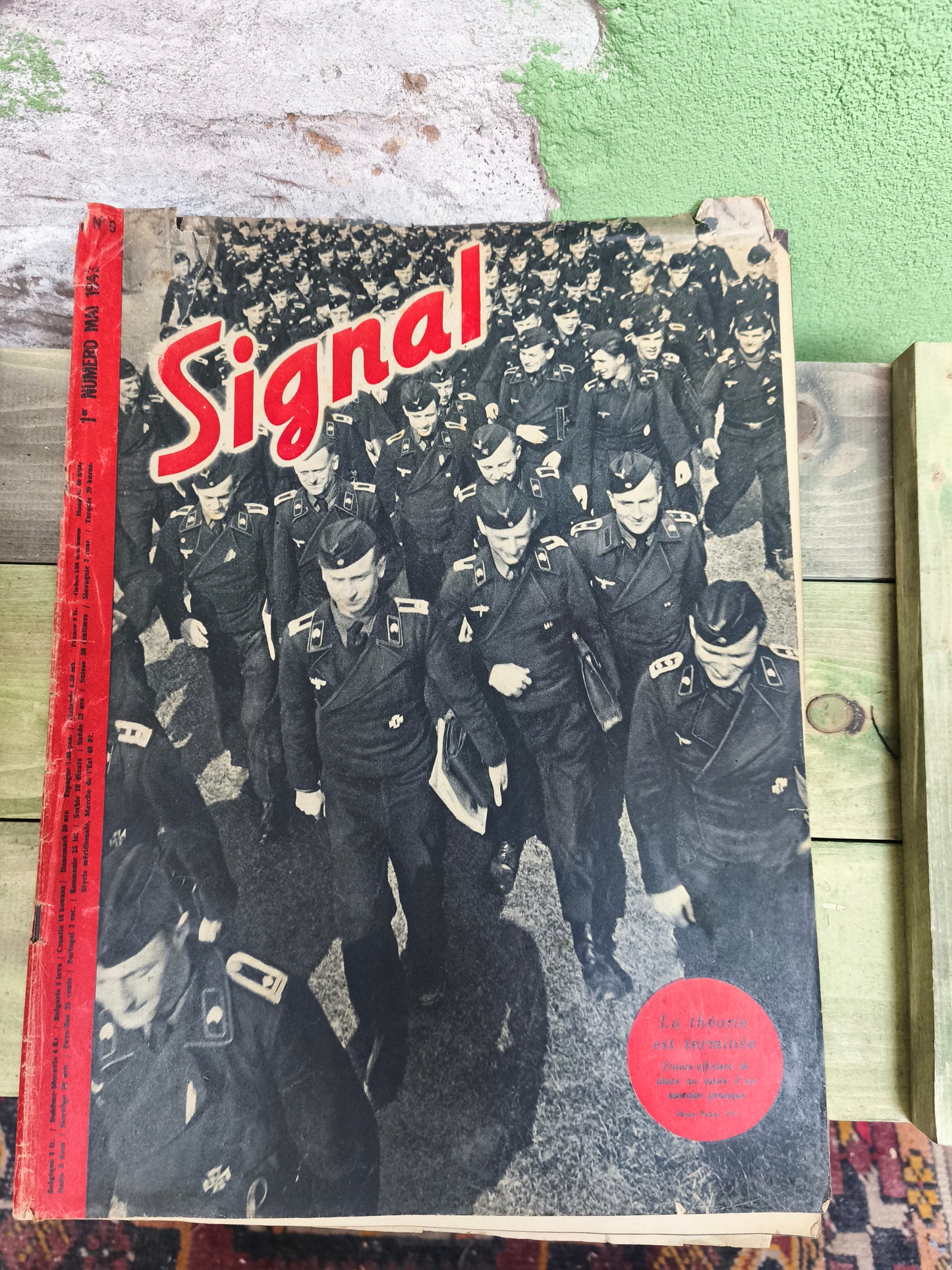 WW2 Wehrmacht Propaganda Magazine "Signal" (French, Dutch, Belgian)