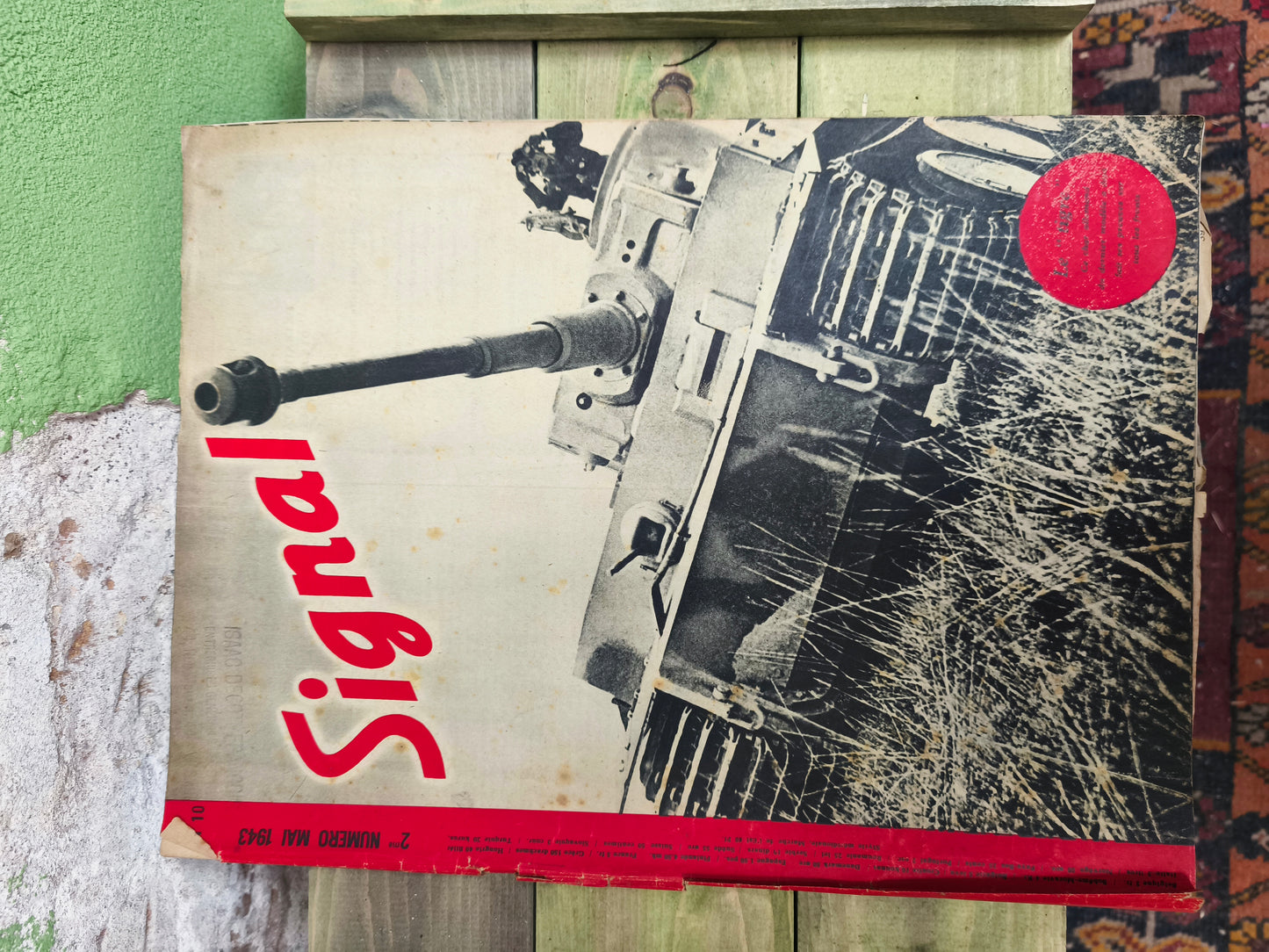 WW2 Wehrmacht Propaganda Magazine "Signal" (French, Dutch, Belgian)