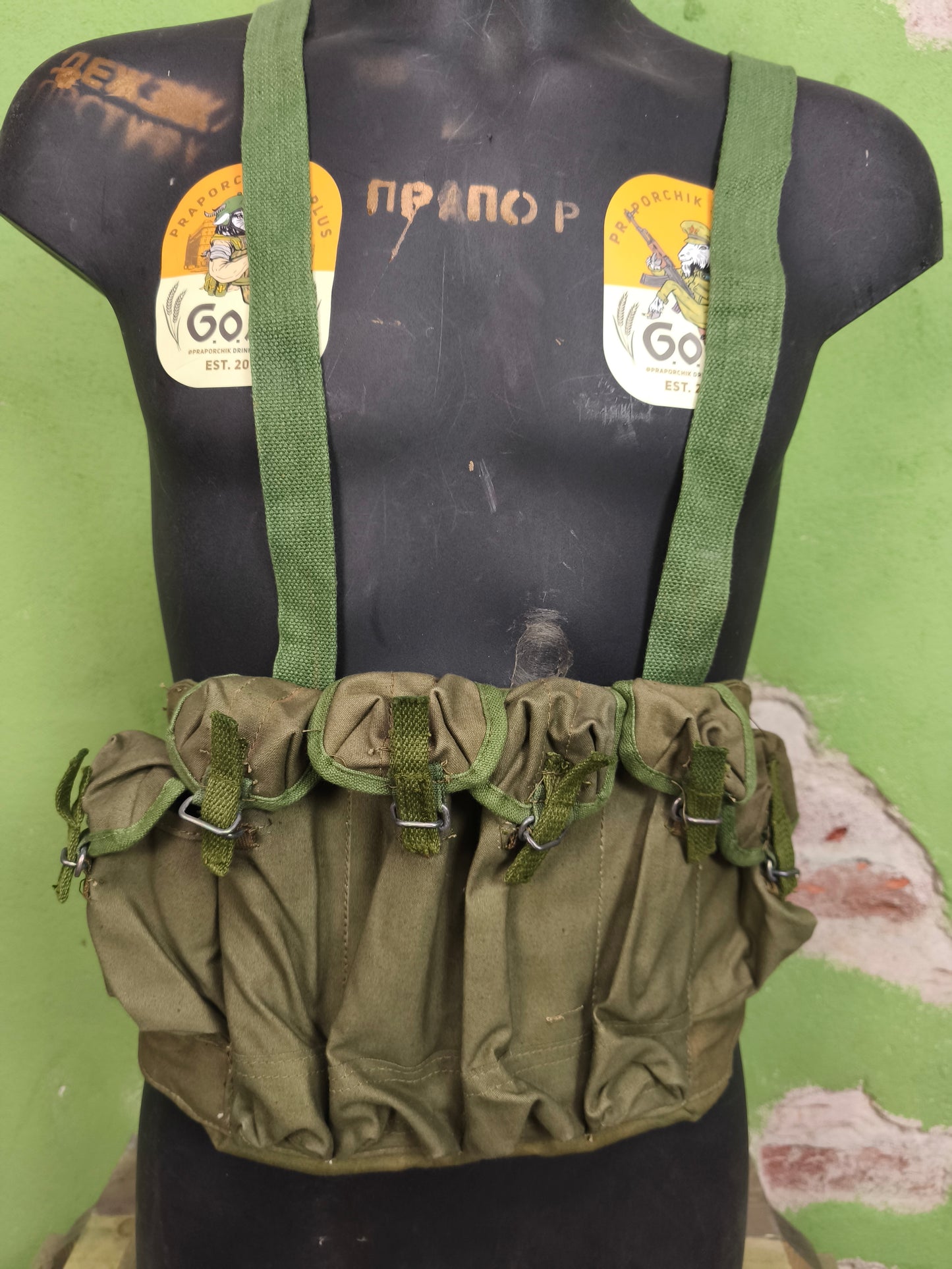 NOT ON SITE Issued China P.L.A 7.62 Chest Rig