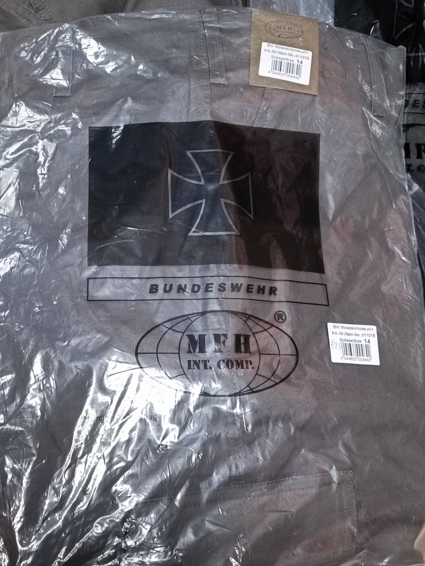 Bundeswehr Moleskin Pants M till 6XL