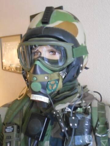 Issued French EL50 TAP Jump Helmet