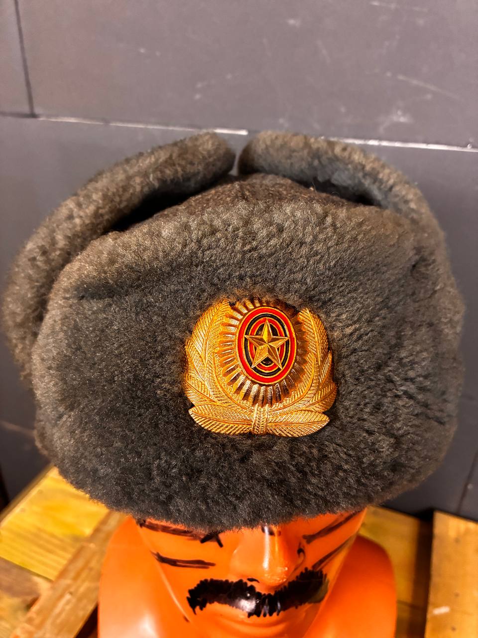 Issued 1995 Russian Army Officer Ushanka [56]