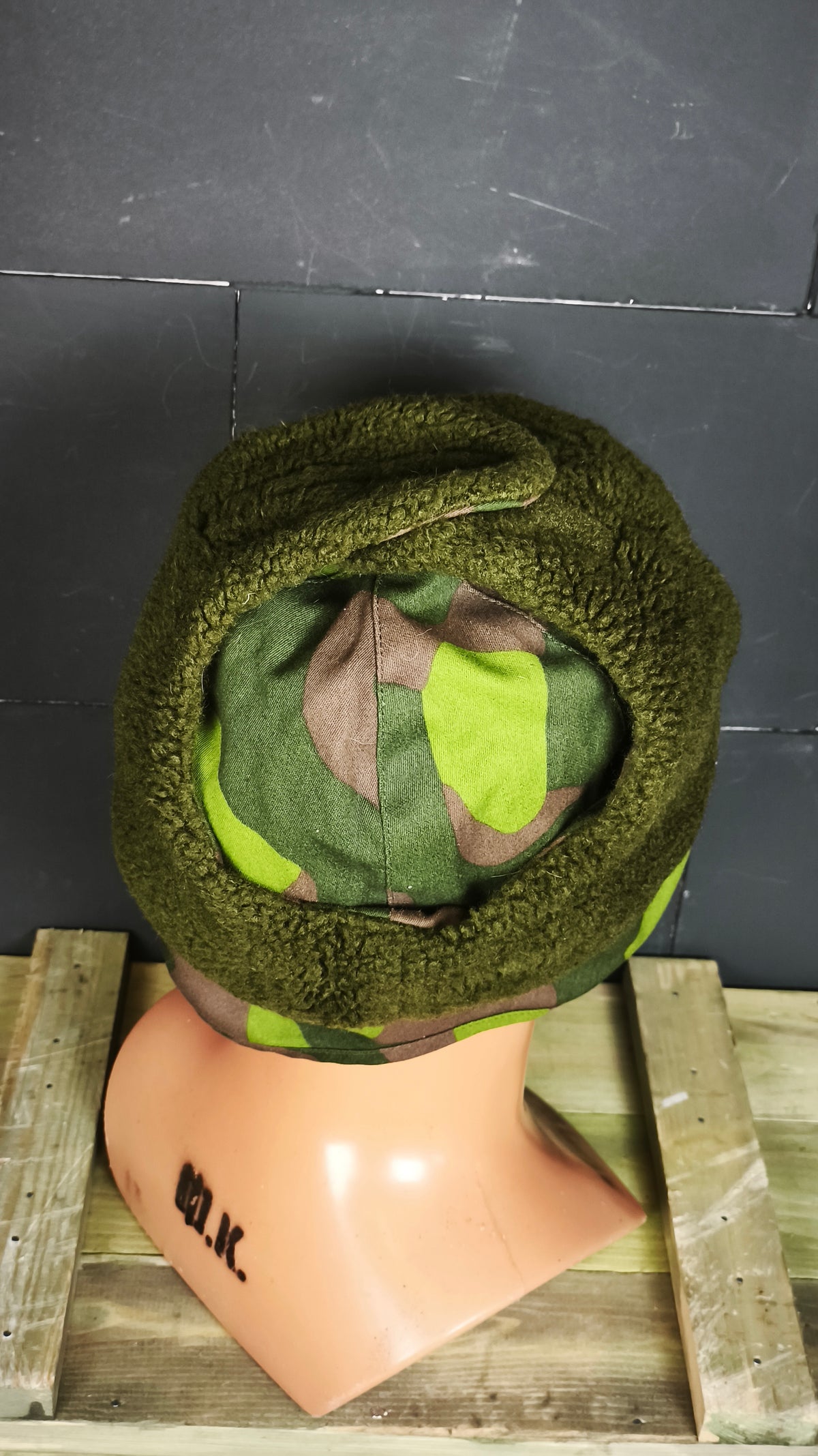 Issued Finnish M91 Kurkkusalaatti Army Winter Ushanka [55-57]