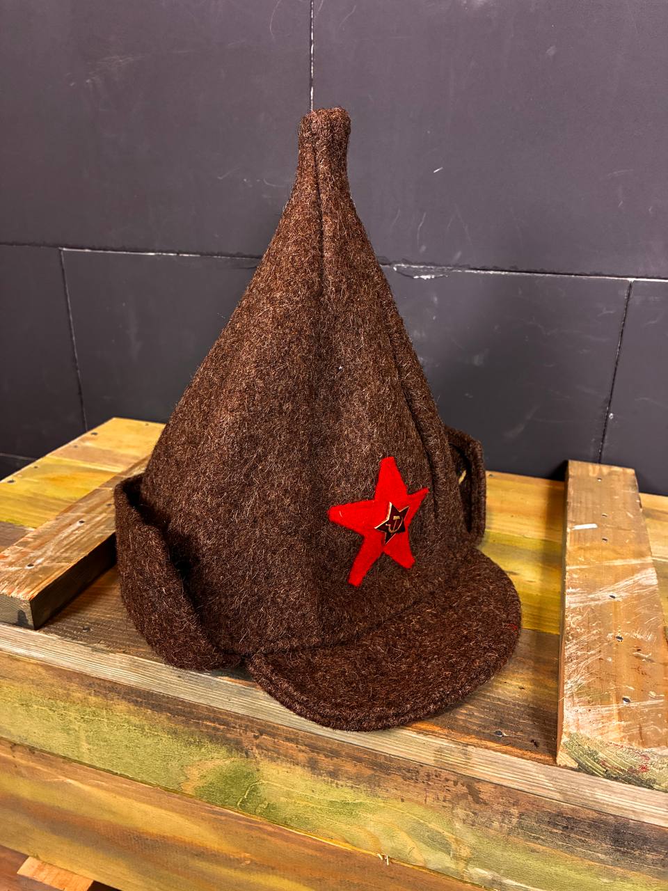 Soviet Red Army Budenovka Wool Reproduction