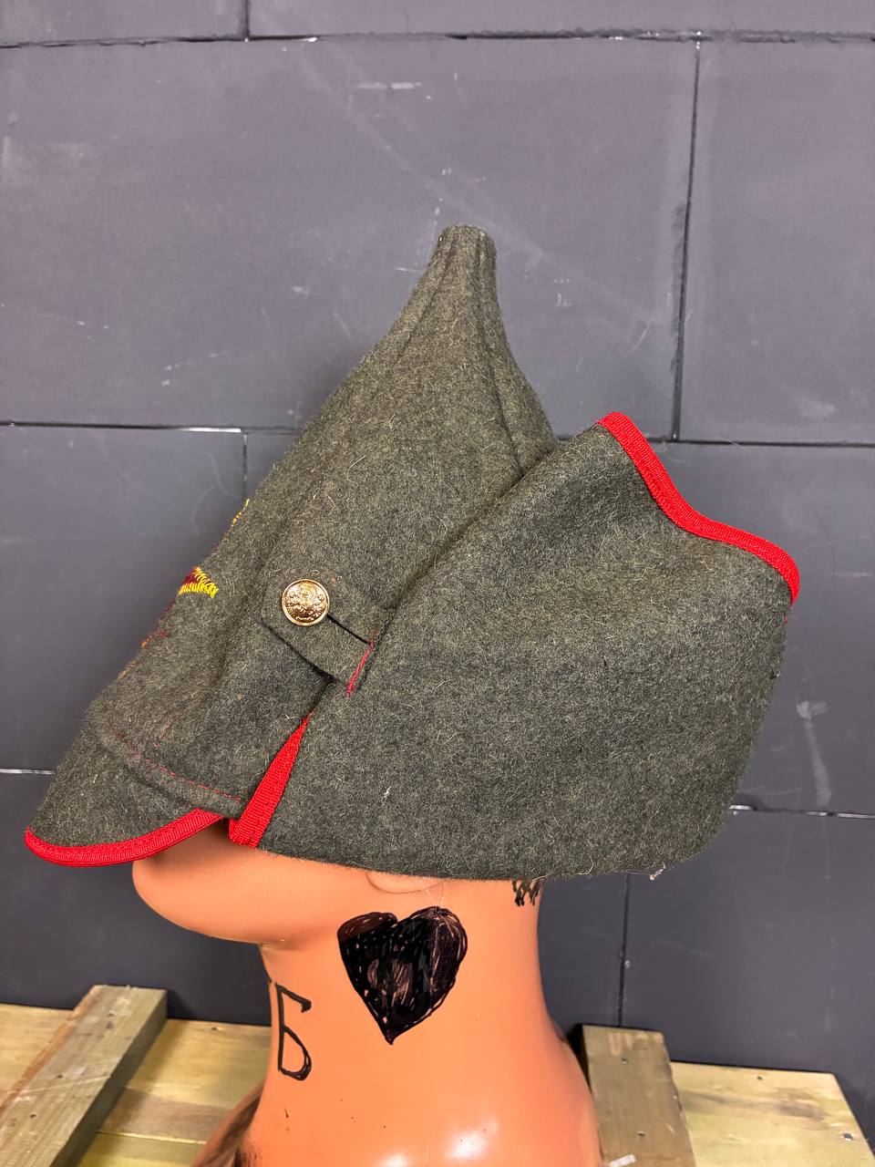 Soviet Red Army Budenovka Wool Reproduction