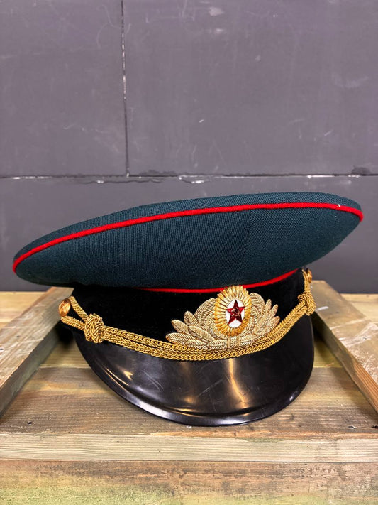 Soviet Army Officer Parade Peaked Cap Tank / Artillery Troops / Фуражка [59]