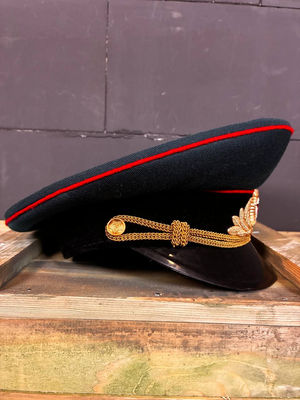 Soviet Army Officer Parade Peaked Cap Tank / Artillery Troops / Фуражка [59]