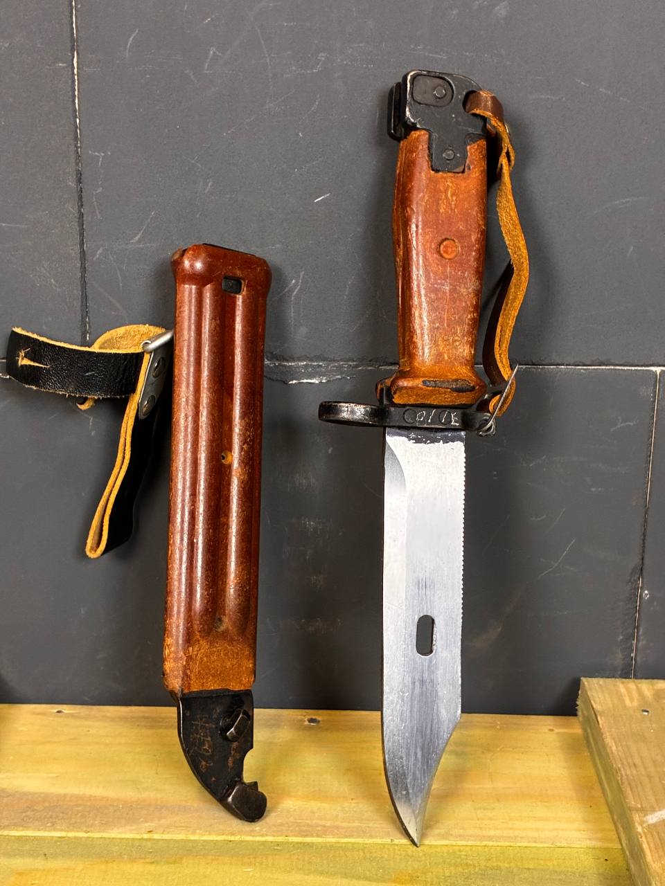 Issued Izhevsk Soviet 6X4 AKM Type II Bayonet (B)