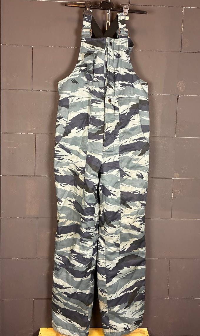 Unissued 1995-2010 Russian OMON Blue Kamysh Semi-Coveralls Winter Pants