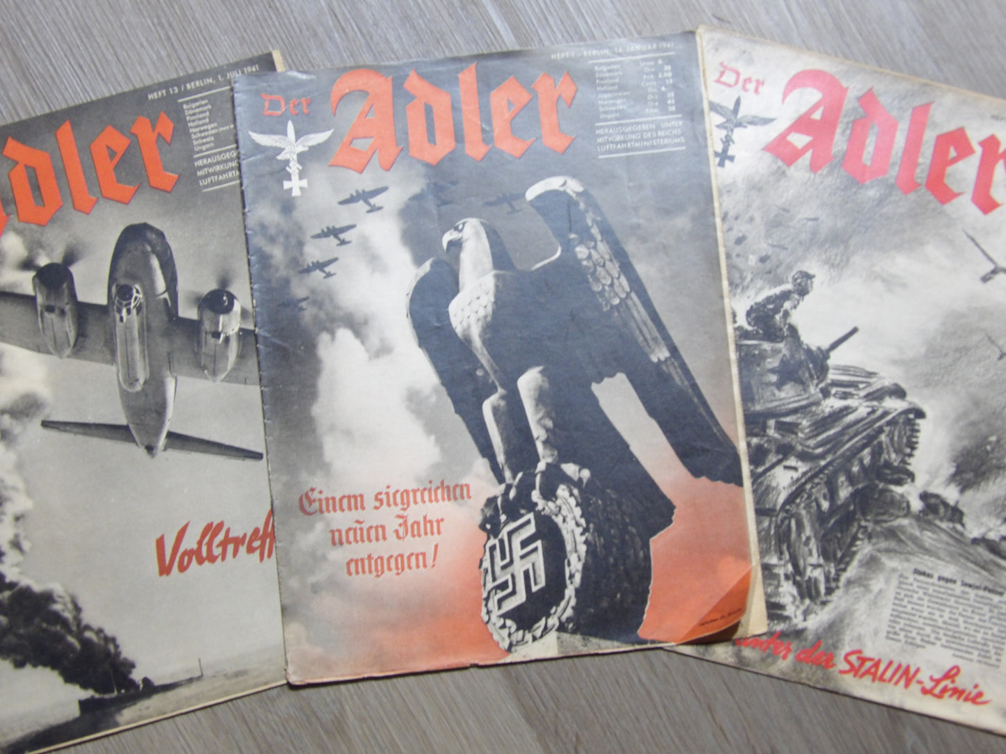Der Adler 1939-'44 Third Reich German Luftwaffe Magazine