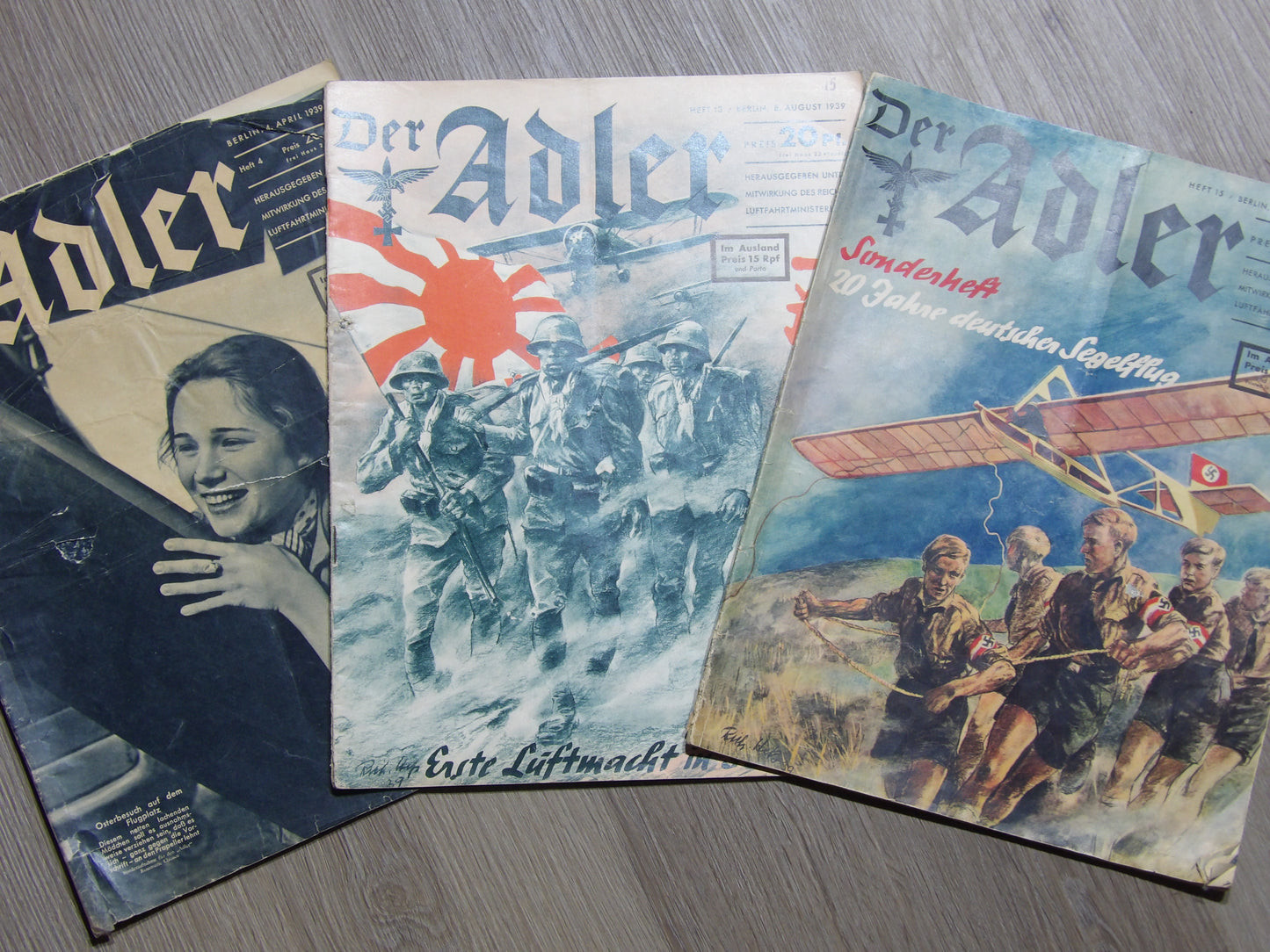 Der Adler 1939-'44 Third Reich German Luftwaffe Magazine