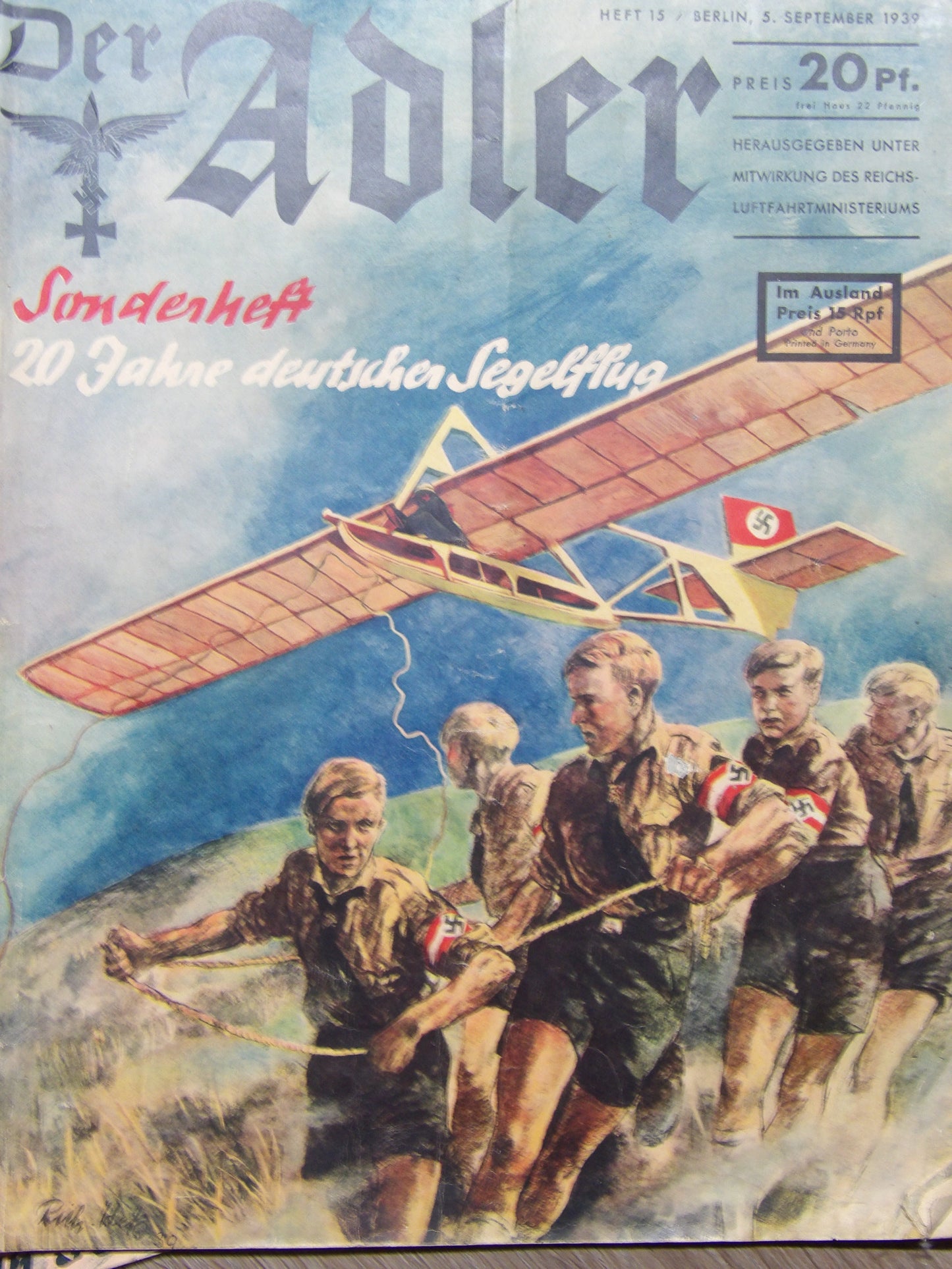 Der Adler 1939-'44 Third Reich German Luftwaffe Magazine