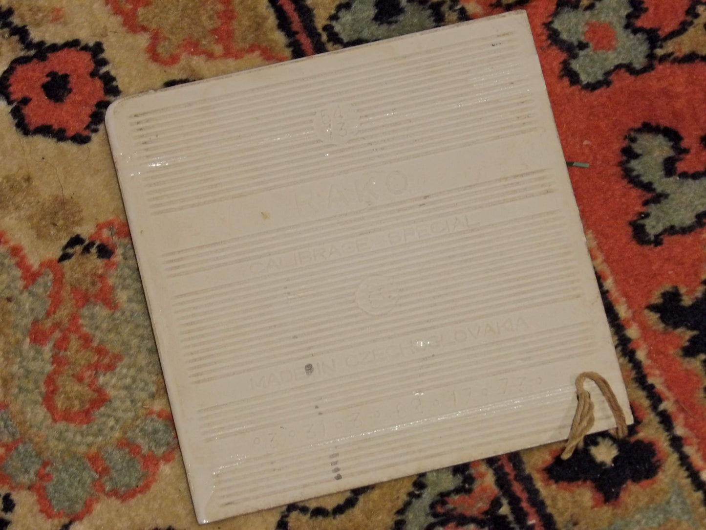 Catholic Devotional Ceramic Tile (Dutch/ Czechoslovakian)