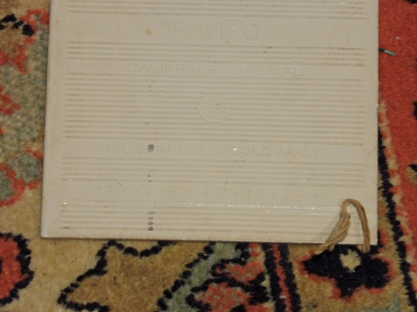 Catholic Devotional Ceramic Tile (Dutch/ Czechoslovakian)