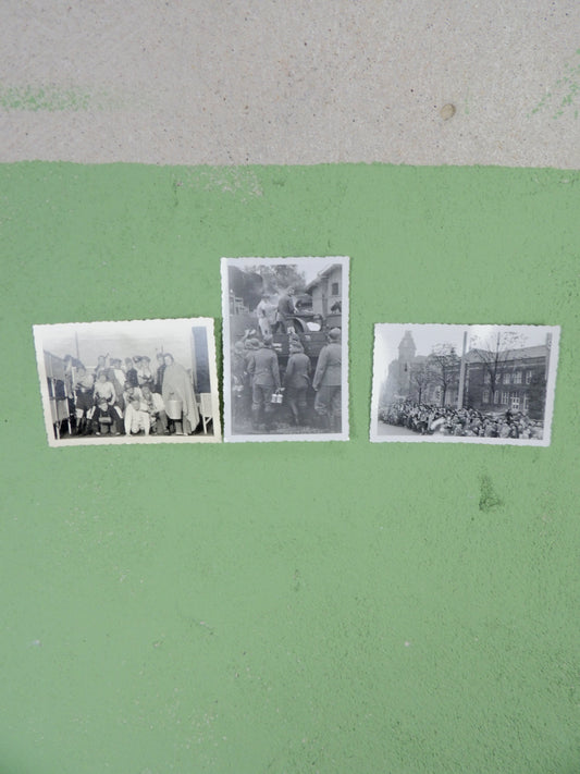 Third Reich Random Set of 3x WW2 Wehrmacht Soldier Pictures