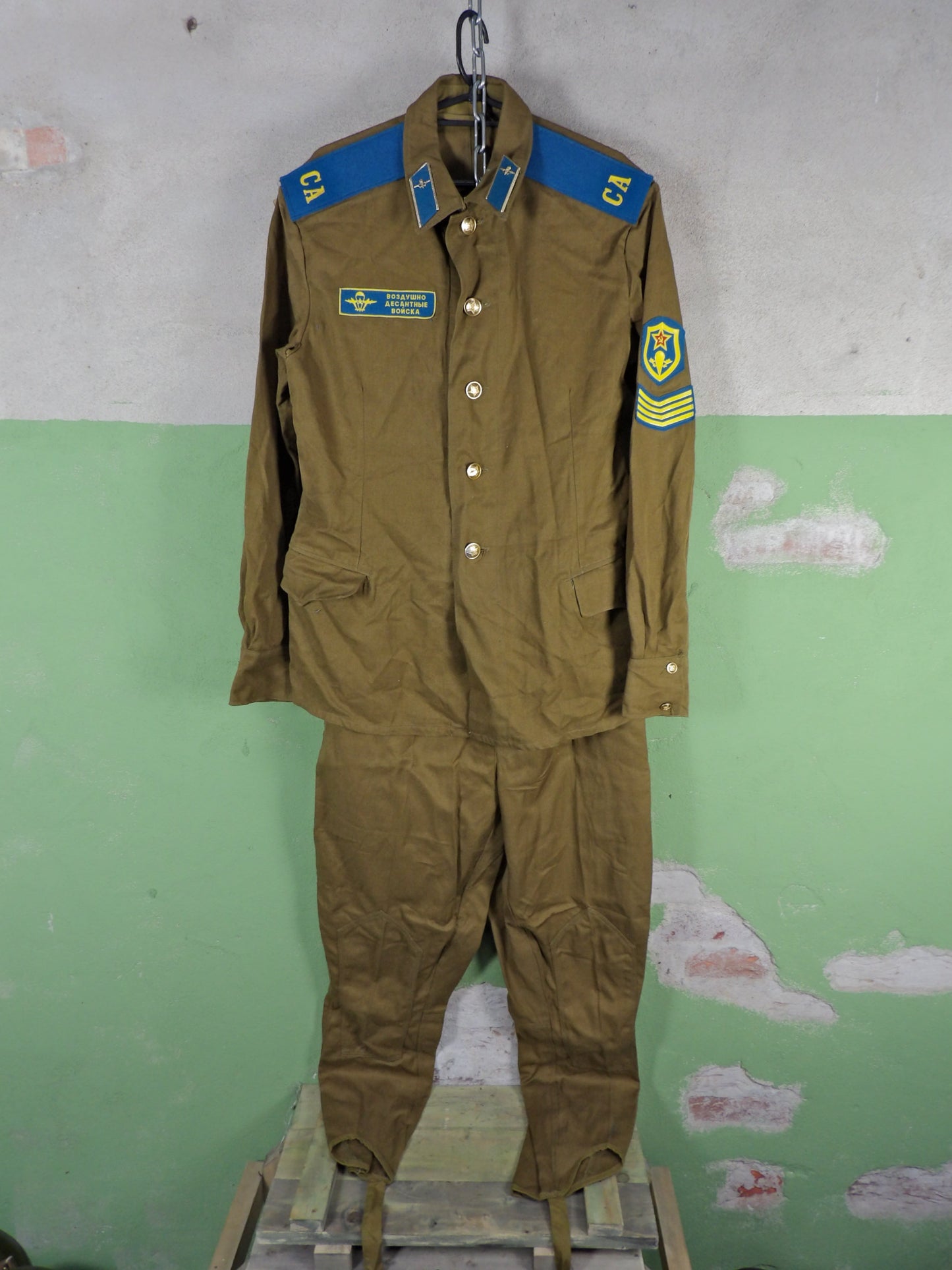 1977 Soviet M69 Service Uniform Senior Sergeant VDV 50-4