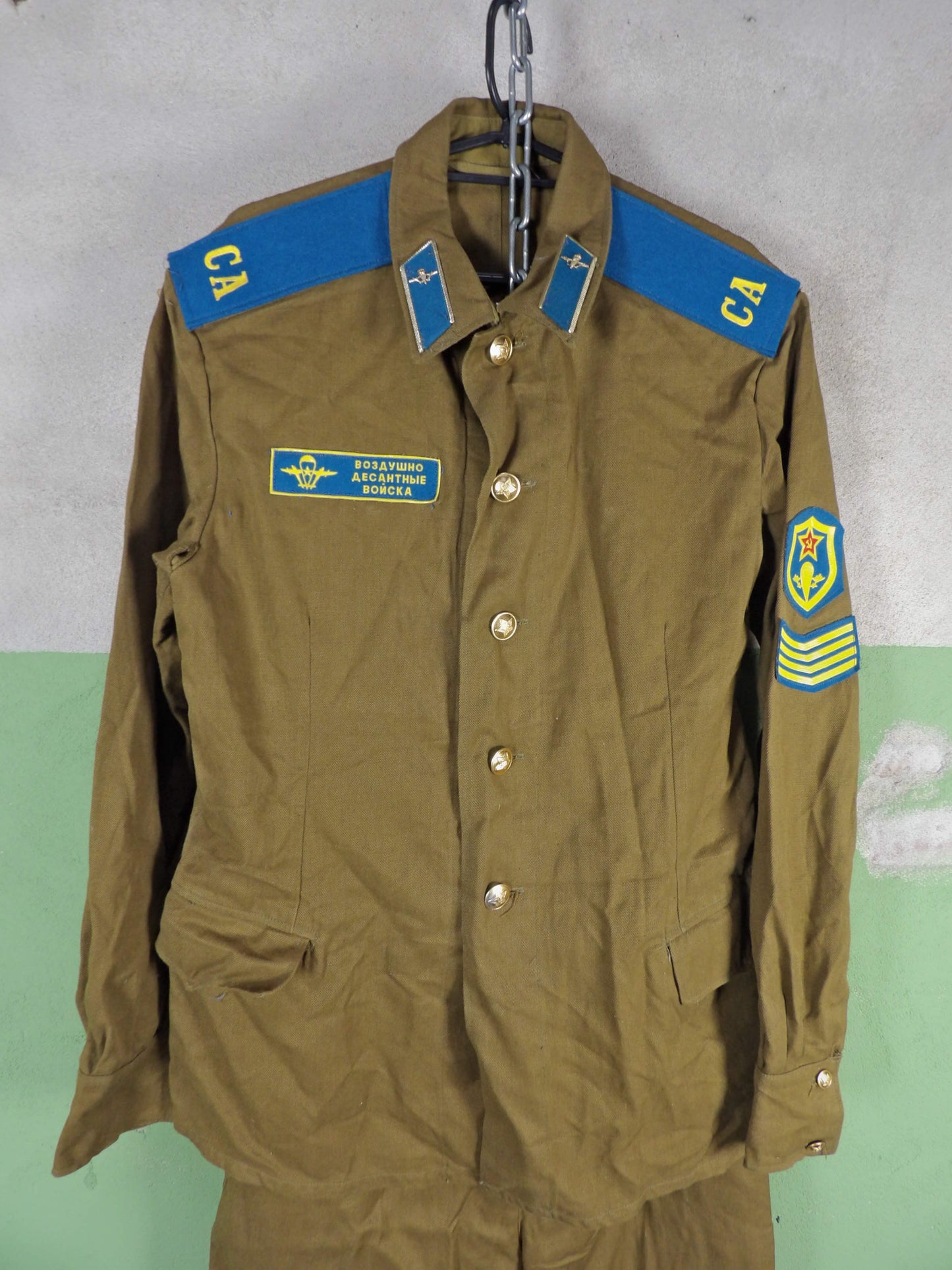 1977 Soviet M69 Service Uniform Senior Sergeant VDV 50-4