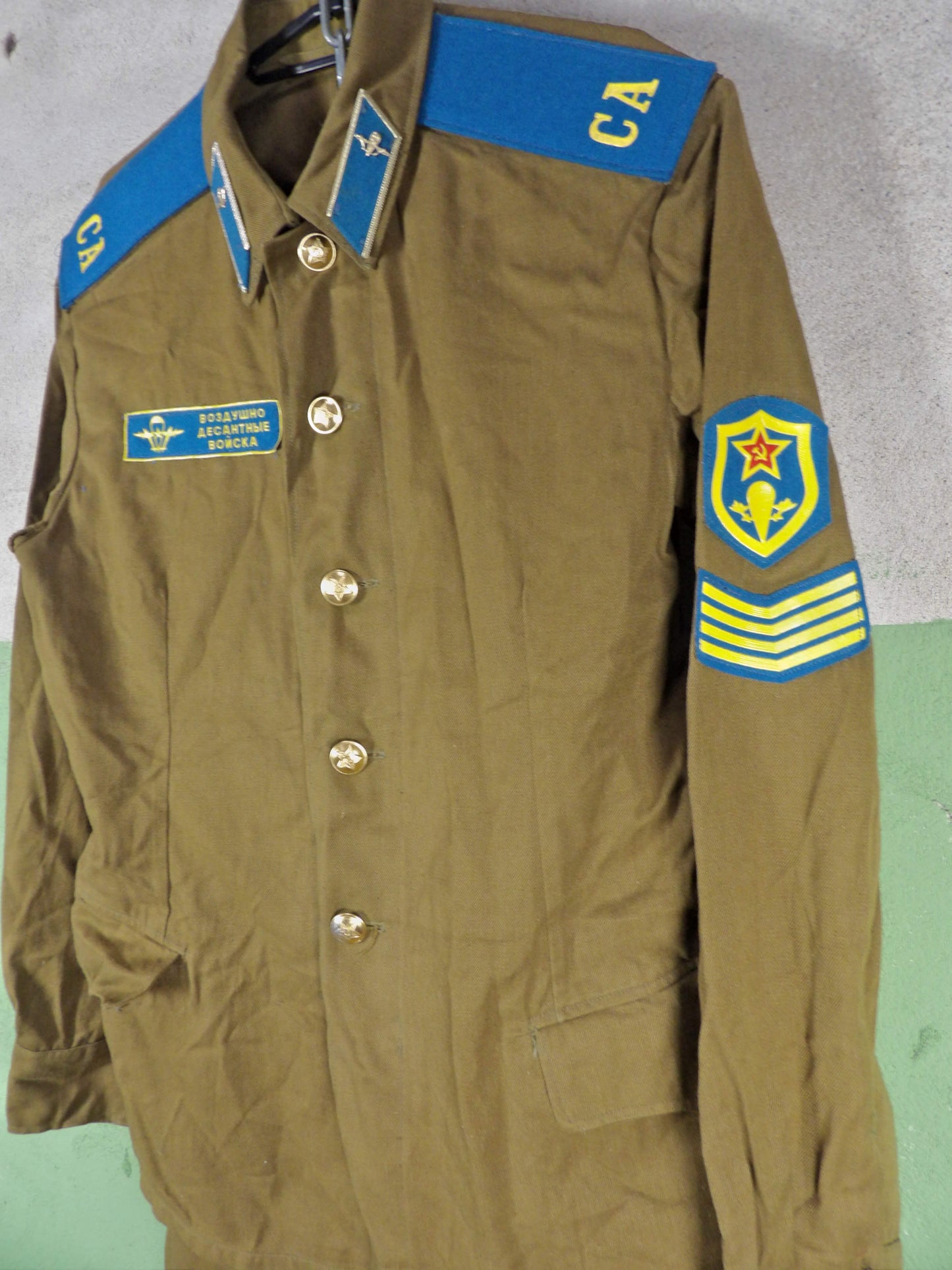 1977 Soviet M69 Service Uniform Senior Sergeant VDV 50-4