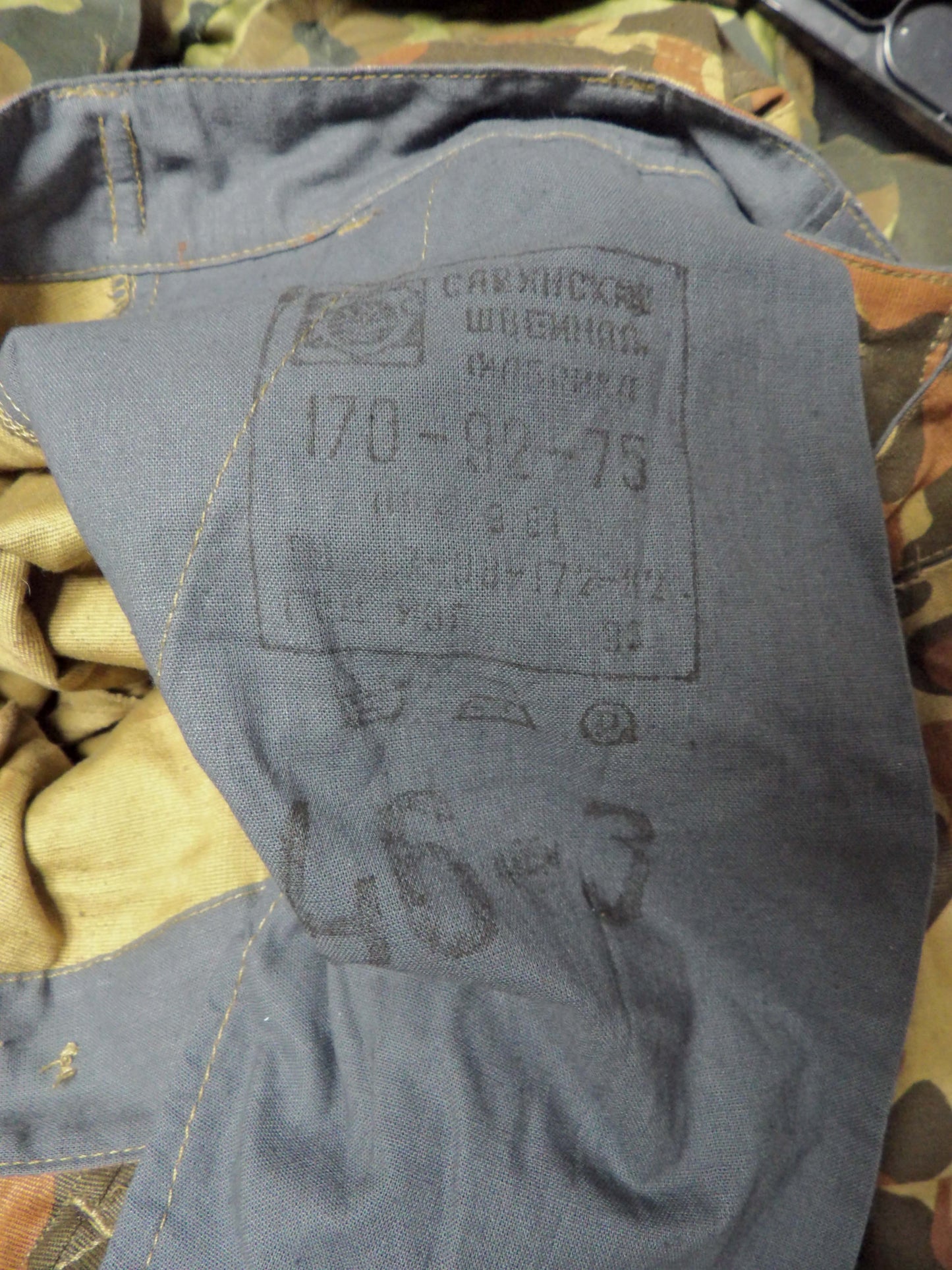 Issued 1993 Russian TTsKO Pants 46-3