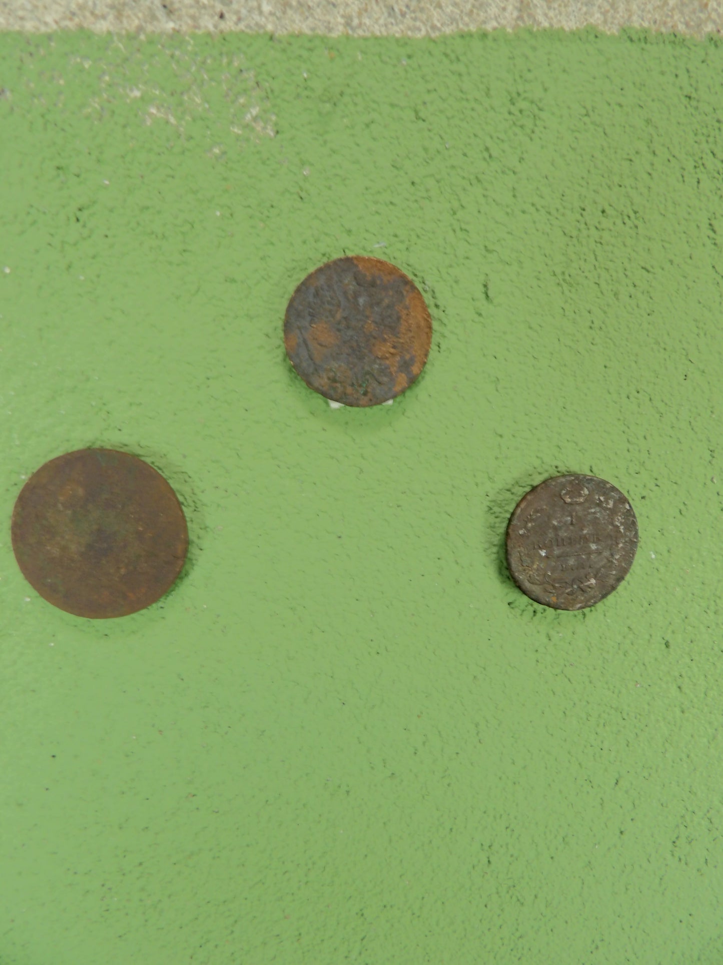 Random set of Ground Find Coin- Imperial Russia Kopek/Roubles 1810-1917