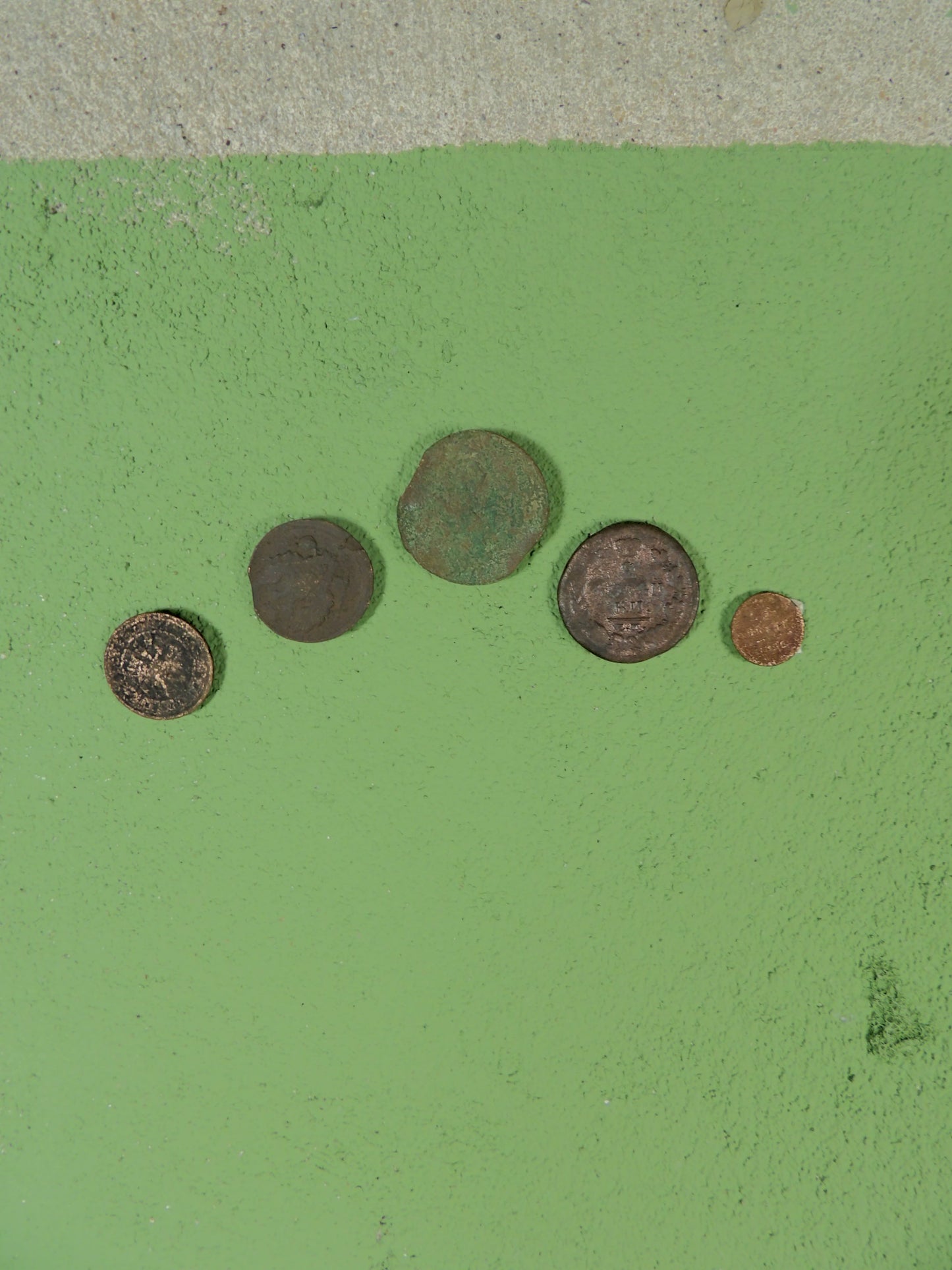 Random set of Ground Find Coin- Imperial Russia Kopek/Roubles 1810-1917