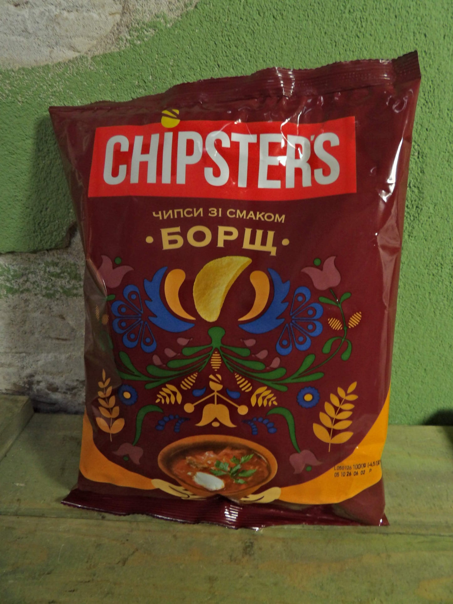 Ukrainian “Borscht” Potato Chips – CHIPSTER'S