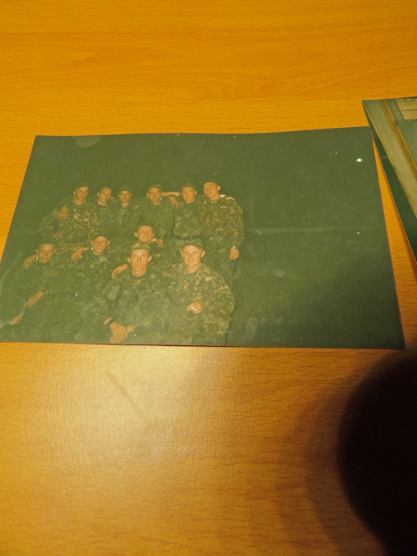 Random Post-Soviet Ukrainian Army Photo Set Barracks Life 1998 (3 Photos)