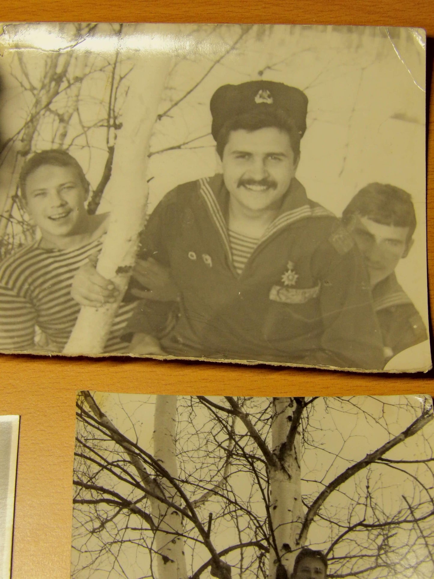 Original Random Soviet Navy Sailor Photo Bundle (Baltic Fleet Era) 5 Photos