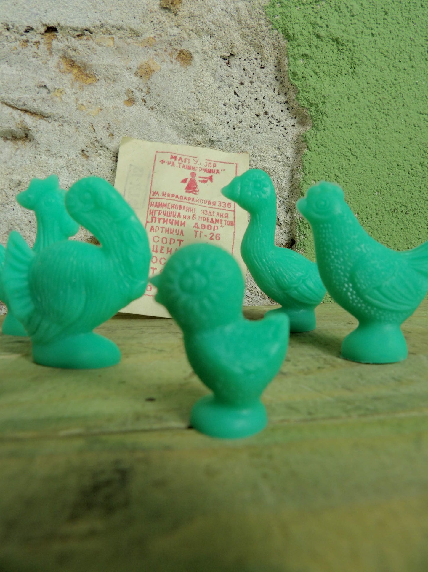 Soviet Plastic Toy Sets / Animals / Cartoon