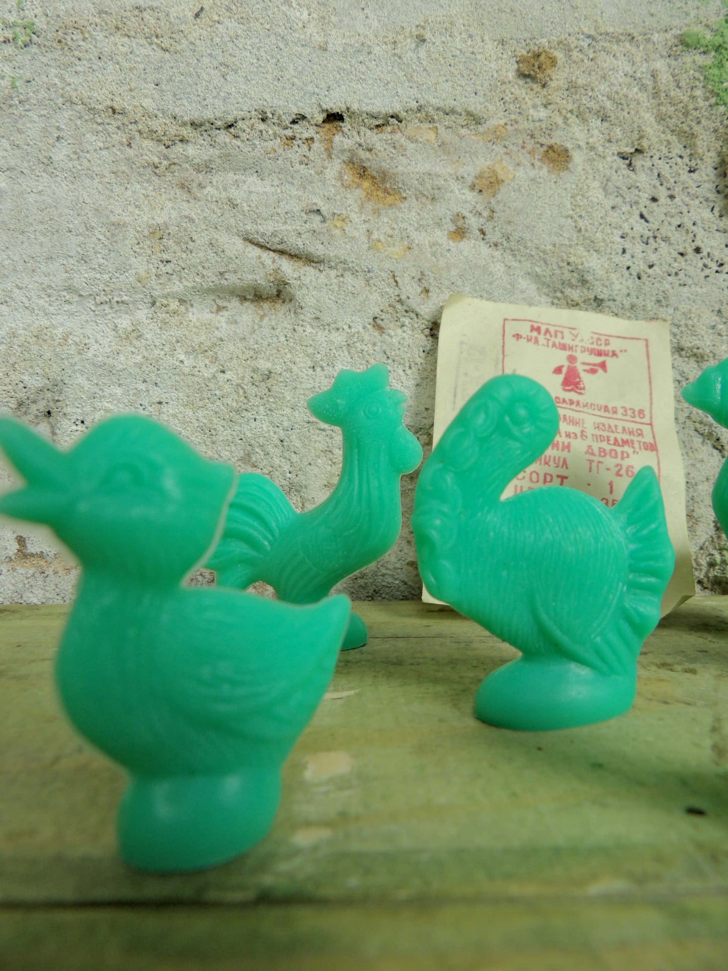 Soviet Plastic Toy Sets / Animals / Cartoon