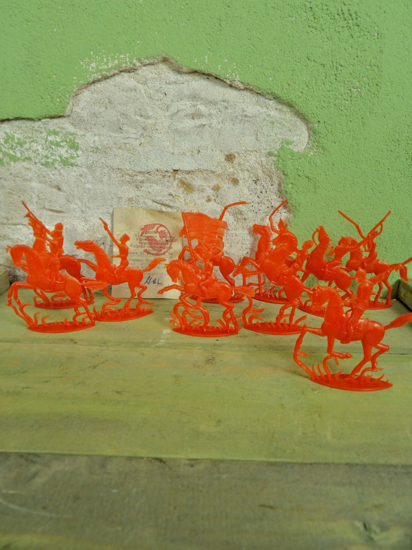 Soviet Plastic Toy Sets / Soldiers
