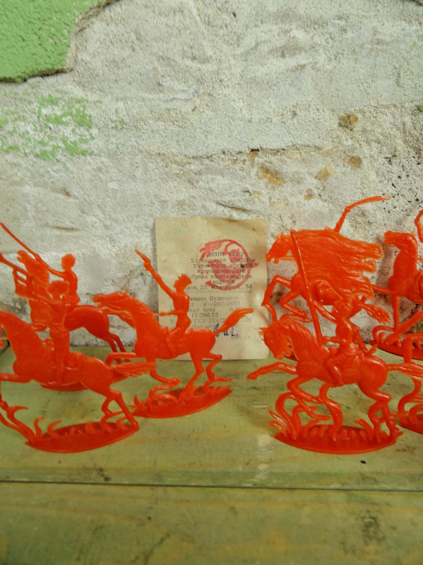 Soviet Plastic Toy Sets / Soldiers