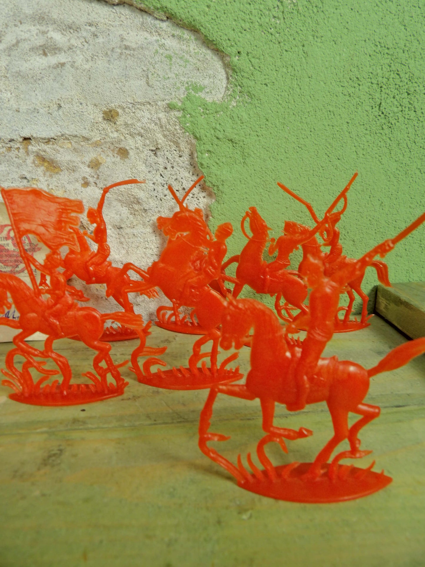 Soviet Plastic Toy Sets / Soldiers