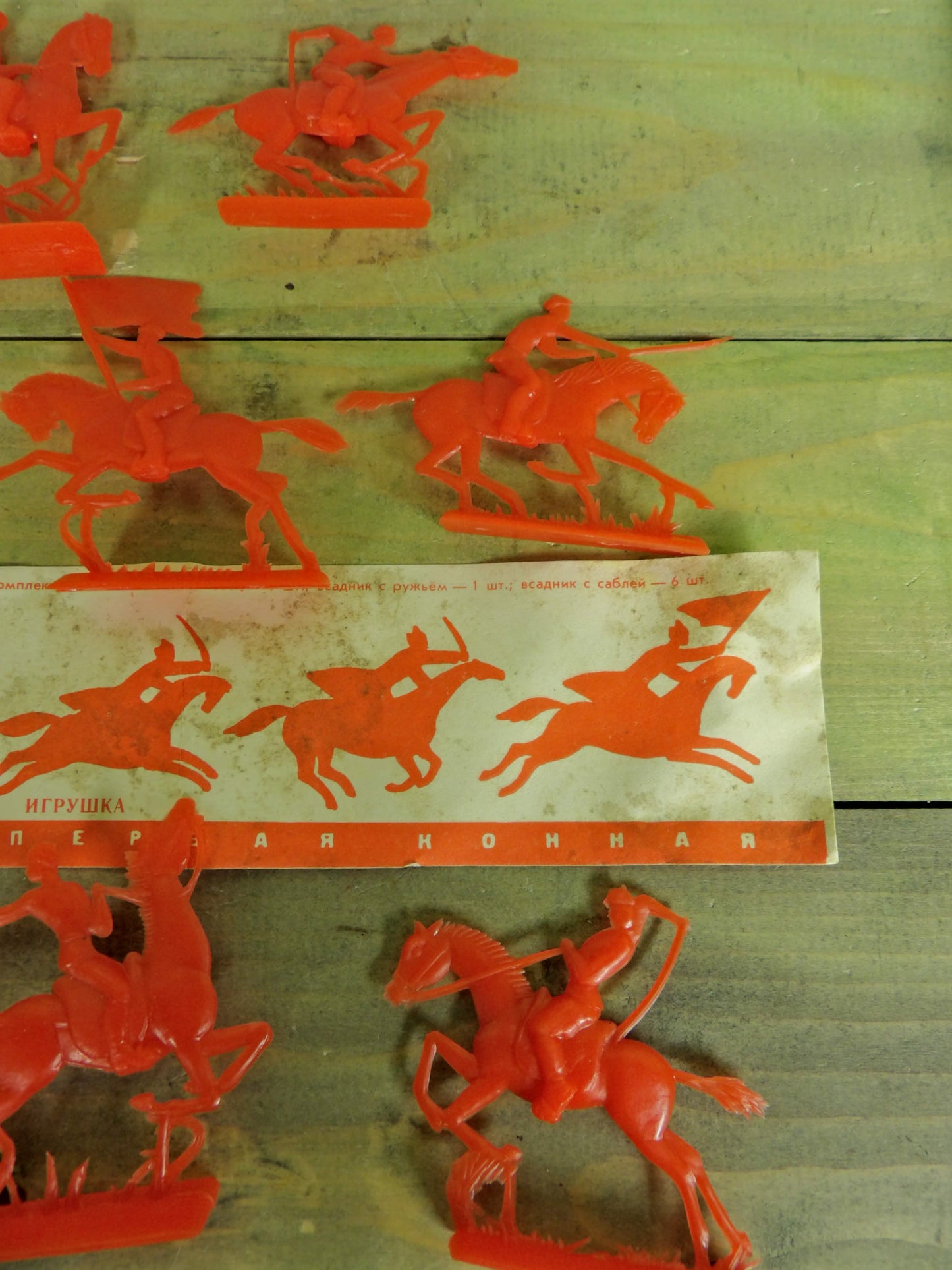 Soviet Plastic Toy Sets / Soldiers