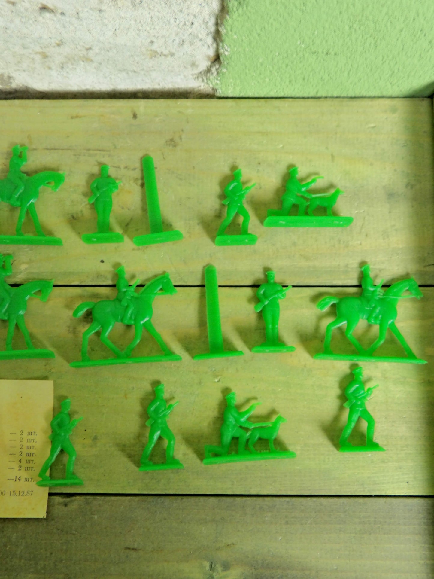 Soviet Plastic Toy Sets / Soldiers