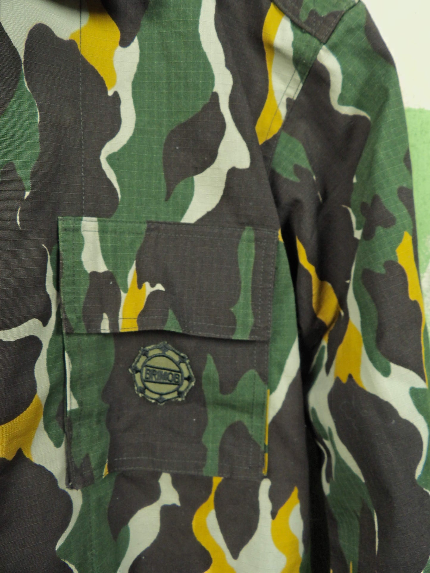 Issued Indonesian Loreng DPM Jungle Shirt / BRIMOB Special Police (S-M)