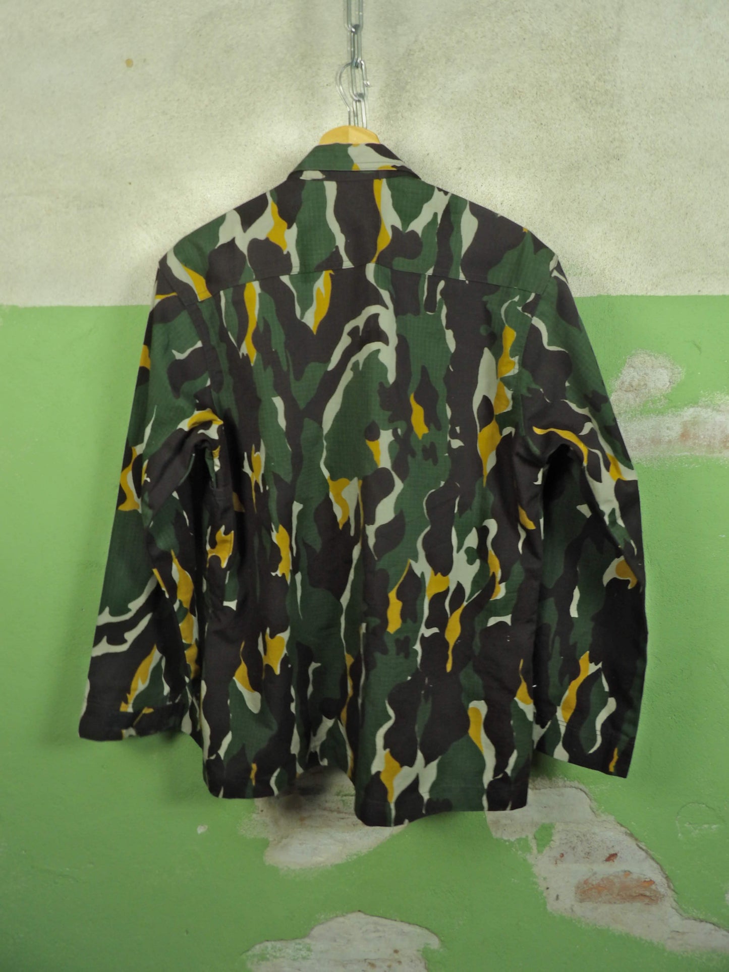 Issued Indonesian Loreng DPM Jungle Shirt / BRIMOB Special Police (S-M)