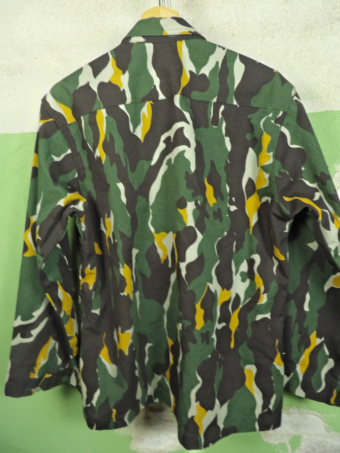 Issued Indonesian Loreng DPM Jungle Shirt / BRIMOB Special Police (S-M)