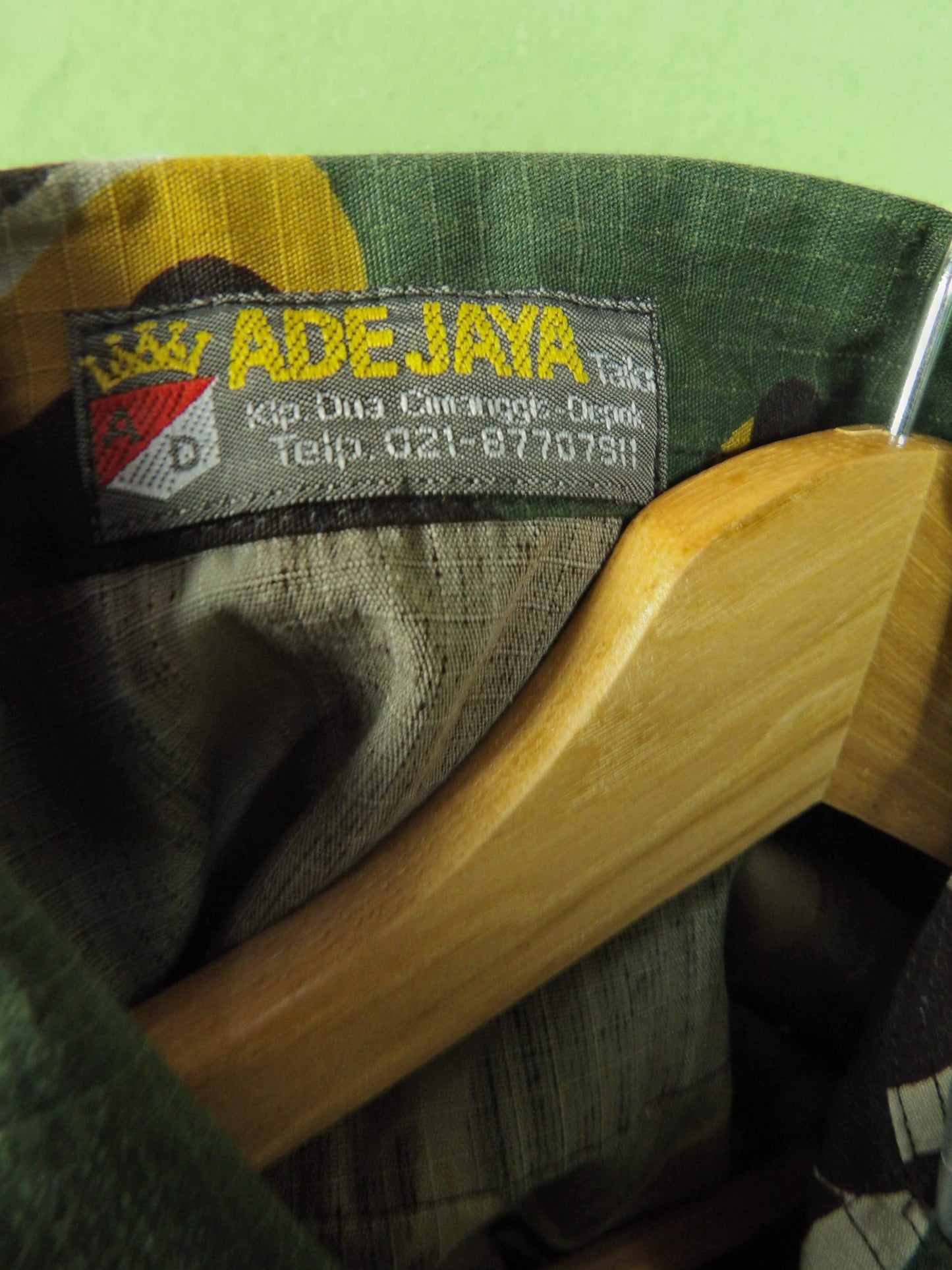 Issued Indonesian Loreng DPM Jungle Shirt / BRIMOB Special Police (S-M)