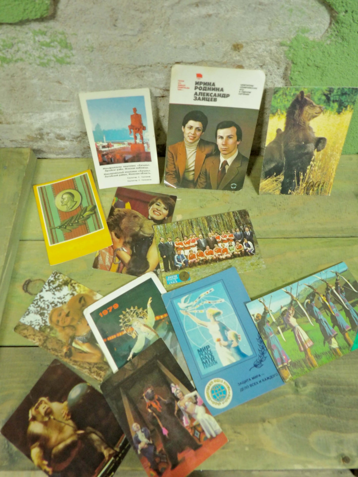 Random 3-pack of USSR Pocket Calenders