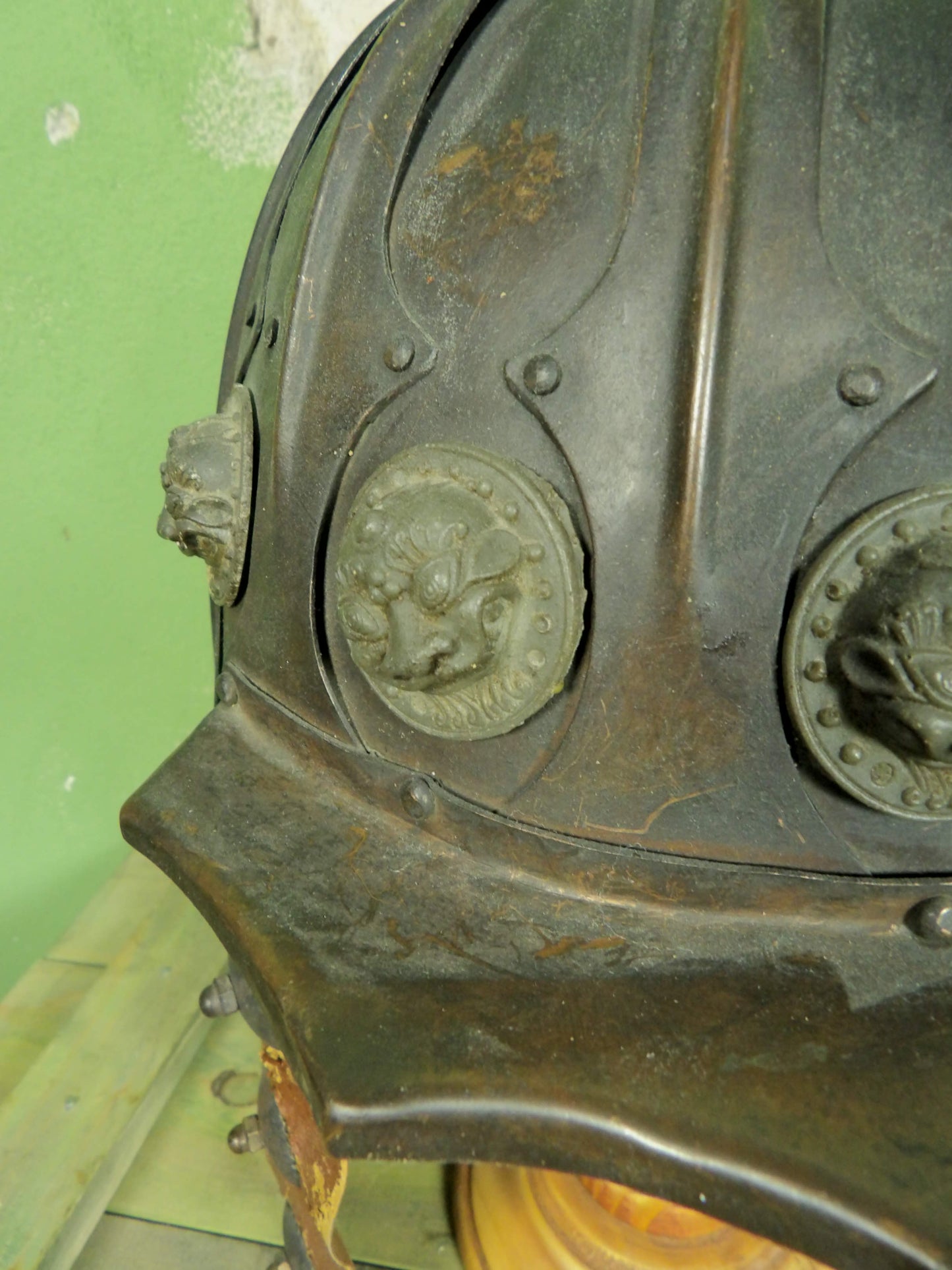 Repro Mongolian Khan Tribute Helmet