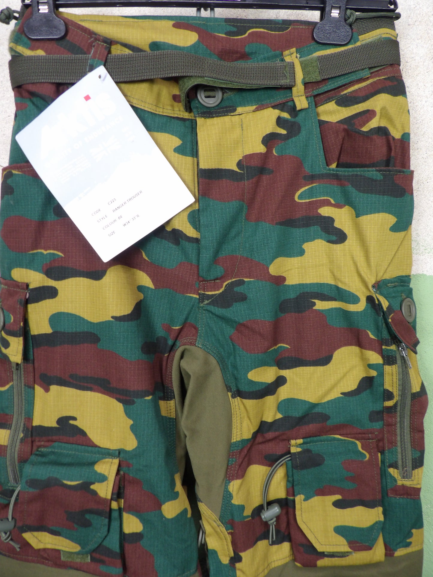 Arktis Belgium Jigsaw Ranger Trousers C223 M