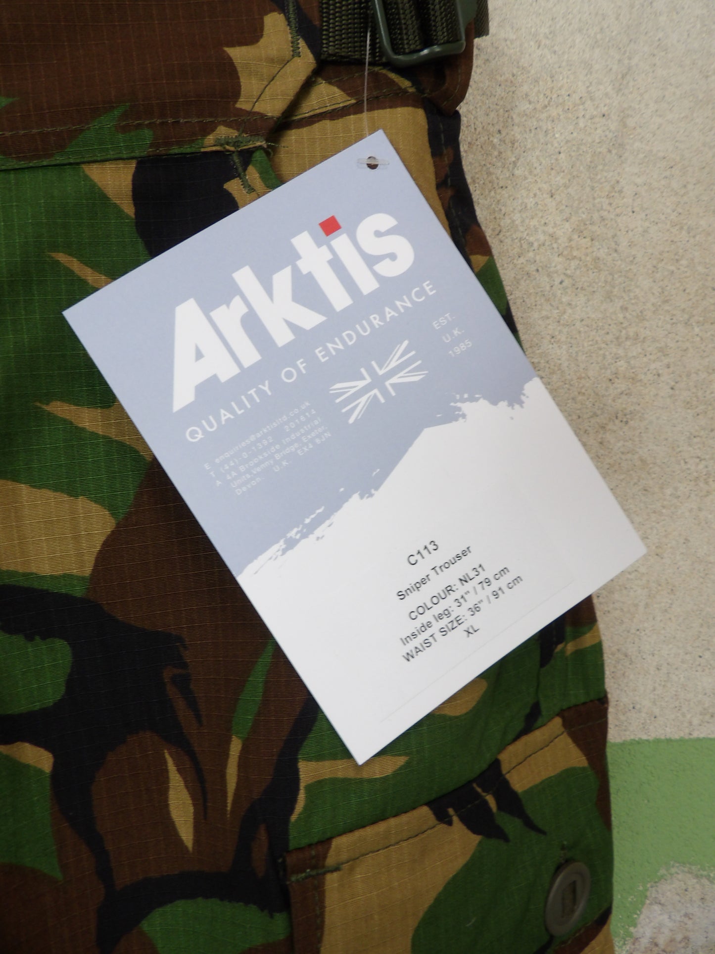 Arktis Dutch DPM Sniper Trousers C113 XL