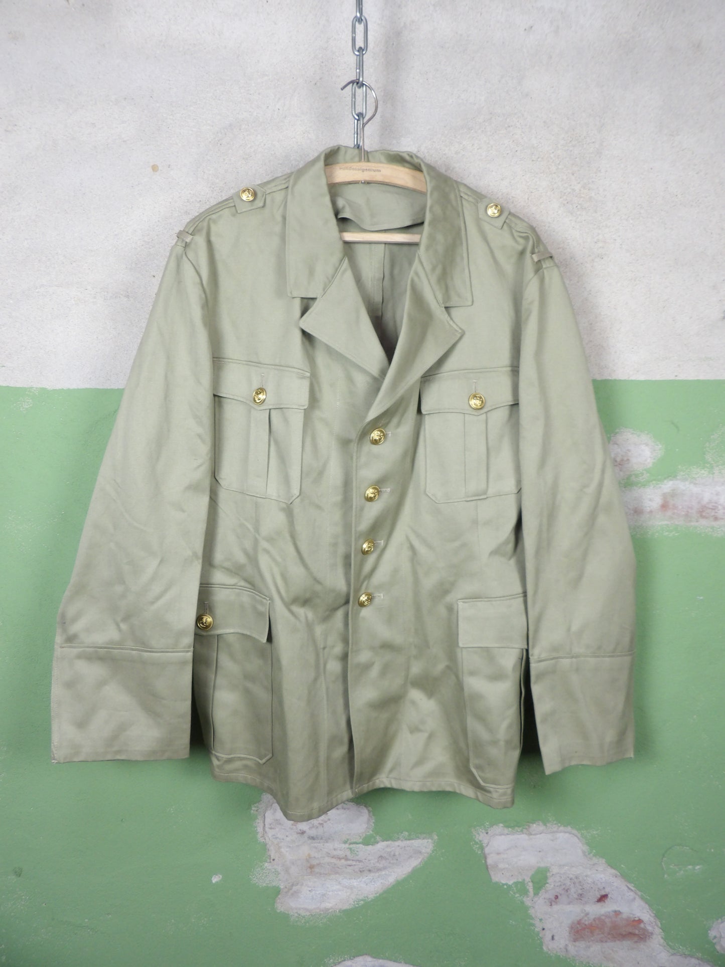 Unissued Bundesmarine Tropical Officers Service Jacket (L)