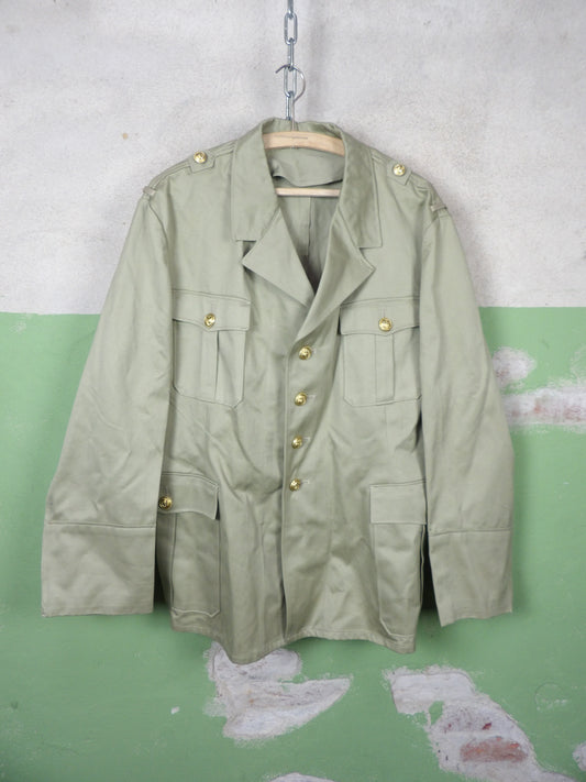 Unissued Bundesmarine Tropical Officers Service Jacket (L)