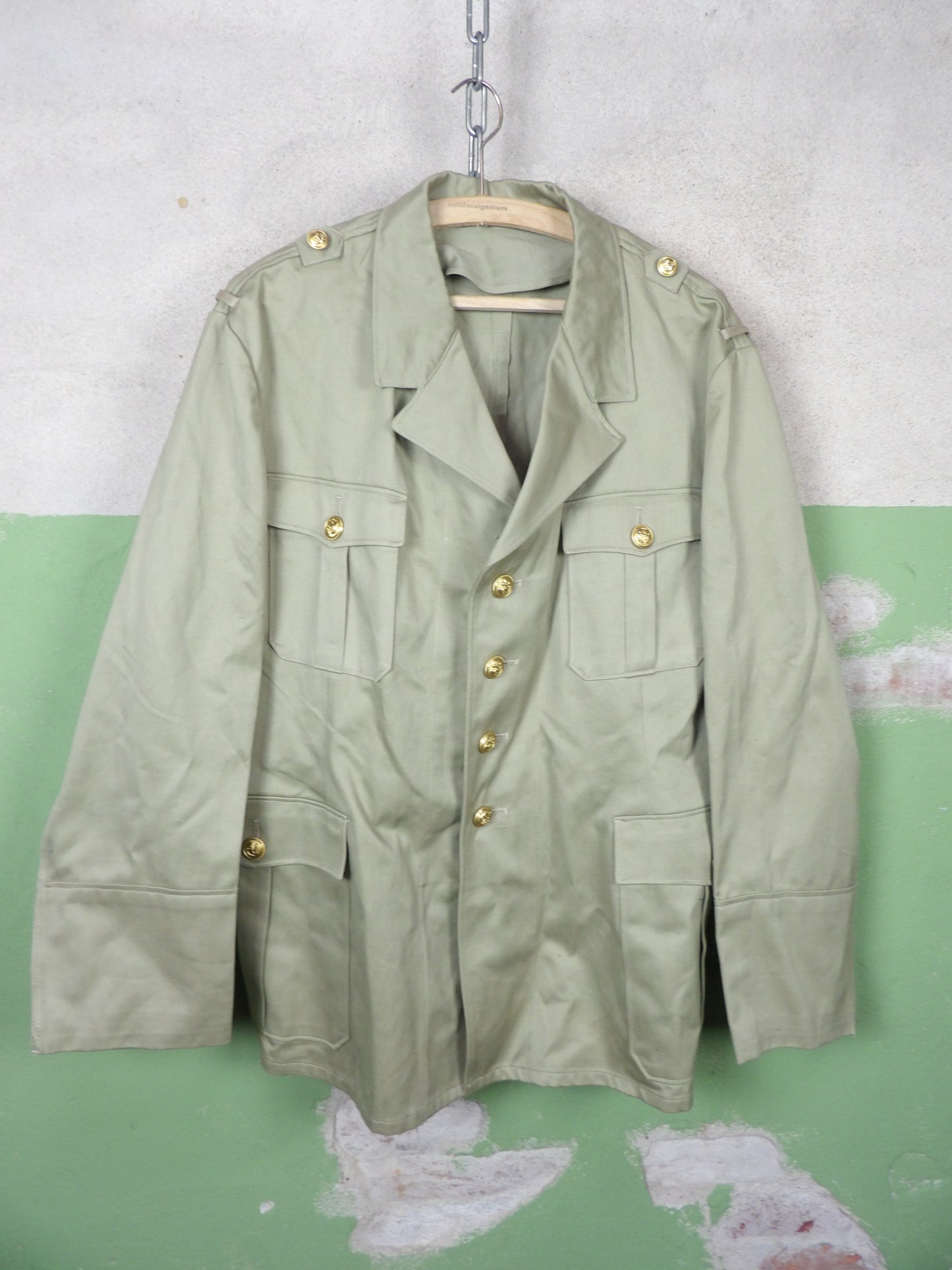 Unissued Bundesmarine Tropical Officers Service Jacket (L)